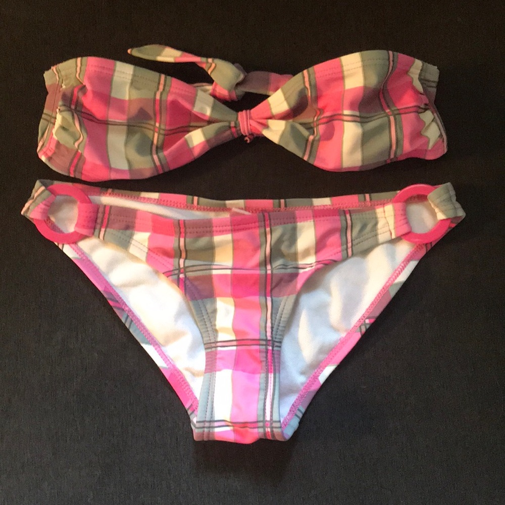 Mudd plaid bikini